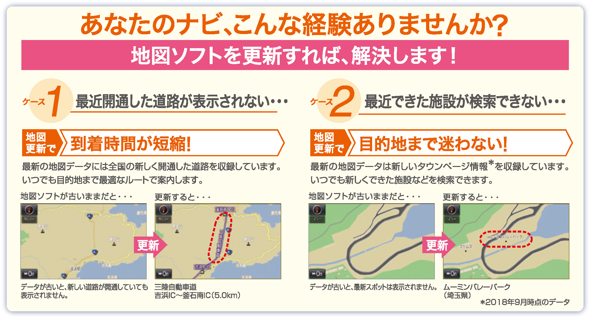 ナビソフト19年春版 解決