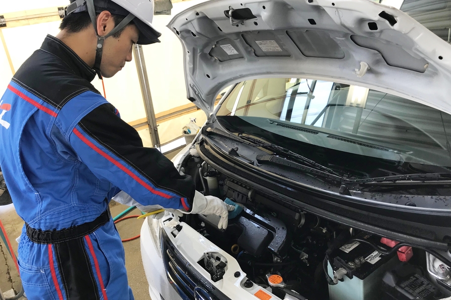 まるまるクリン_エンジンルームクリン