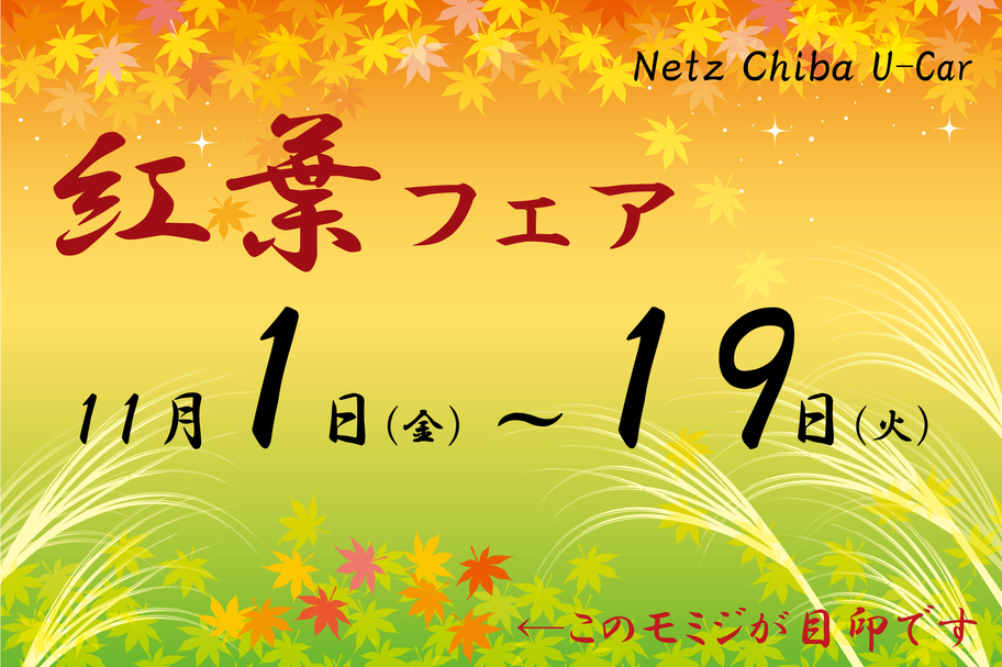U-Car(中古車)をさがす_紅葉_