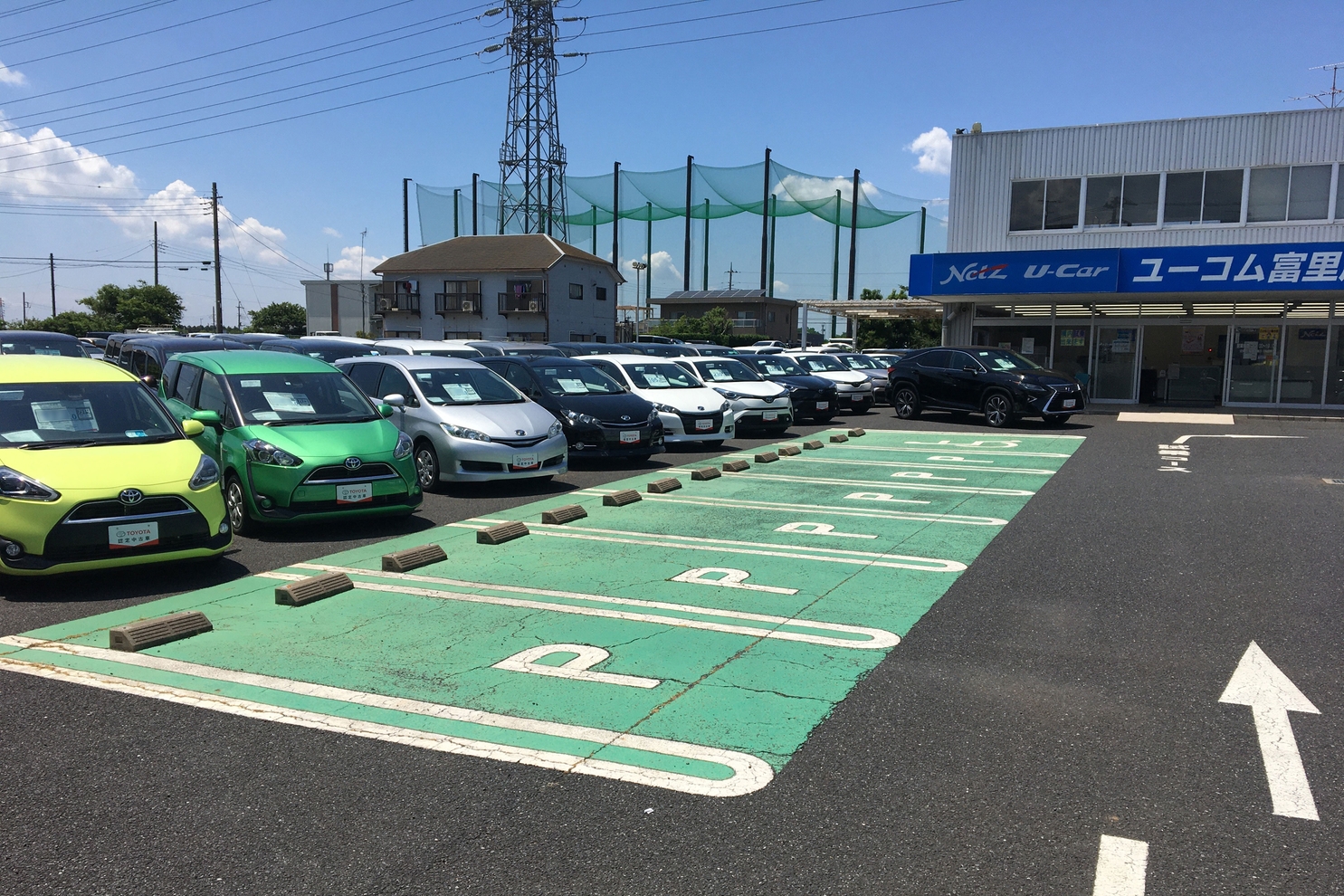 ユーコム富里_駐車場_20200529