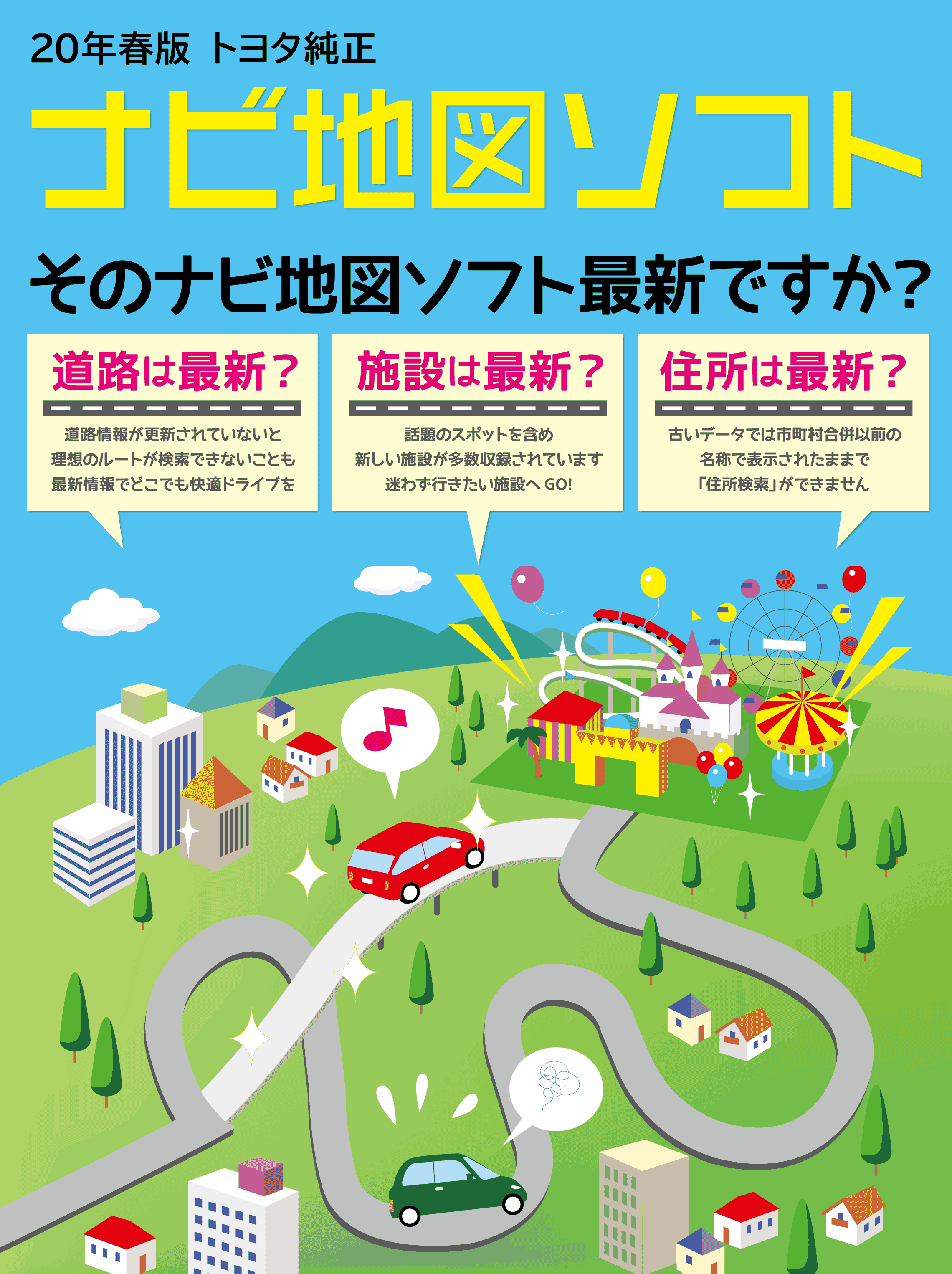 ナビの地図を新しくしたい ネッツトヨタ千葉