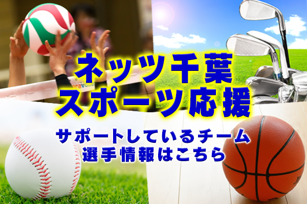 ネッツ千葉,スポーツ,応援,シッティングバレー,野球,バスケットボール,ゴルフ