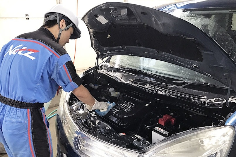 まるまるクリン_エンジンルームクリン