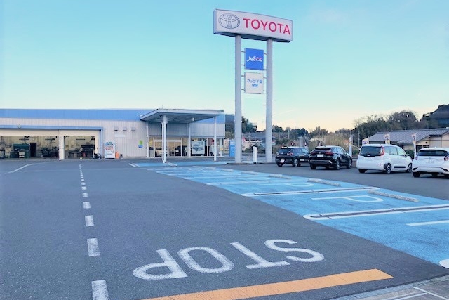 姉崎,駐車場,toyota,トヨタ,netz,ディーラー,千葉