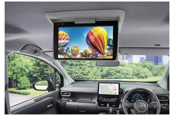 toyota,トヨタ,12.1型後席ディスプレイ,クルマ,netz,千葉,用品,ランキング,オプション,sienta,シエンタ