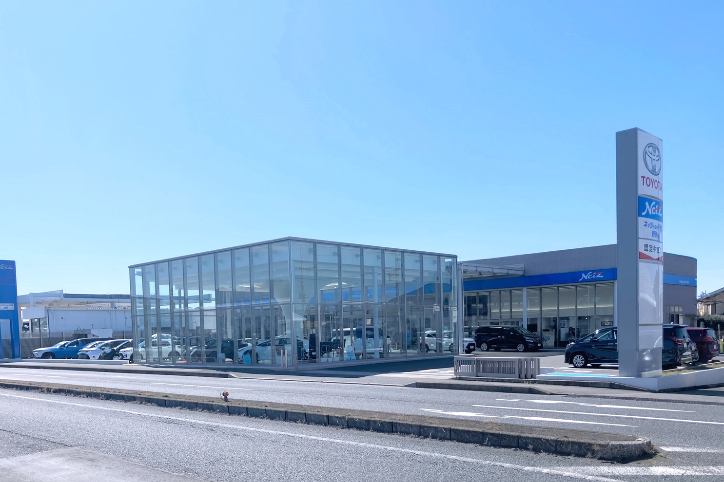 ネッツ,ネッツ千葉,トヨタ,千葉,野田,ショールーム,店舗,キューブ,外観,toyota,ディーラー,店舗,車,